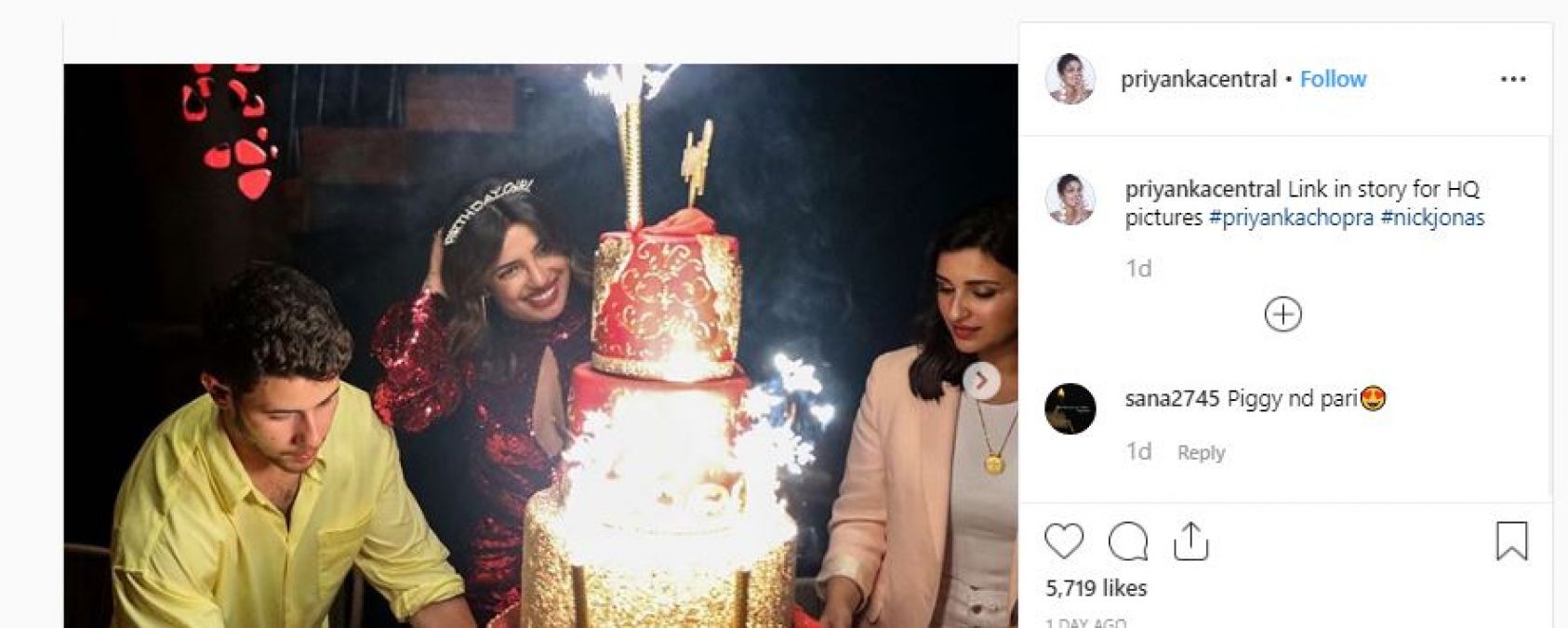 This is how Nick celebrated Priyanka's birthday, see beautiful photos!