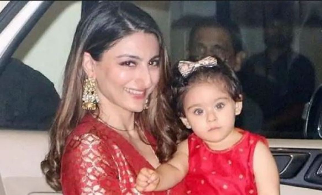 Soha Ali Khan Shares Fun Pictures With hubby And Daughter