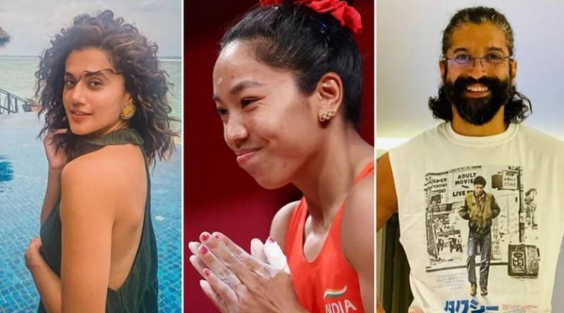 ओलंपिक 2020 में मीराबाई चानू ने जीता सिल्वर मेडल, स्टार्स ने अनोखे अंदाज में दी बधाई