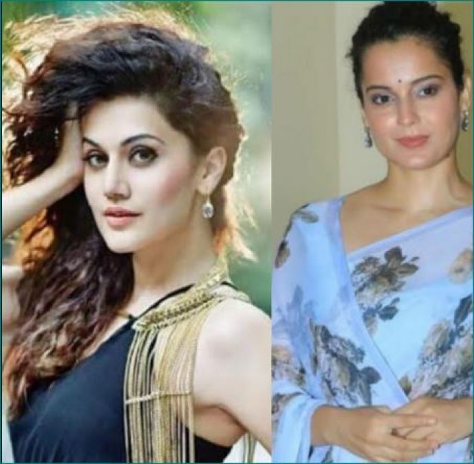 Taapsee reacts to Kangana's statement, says 