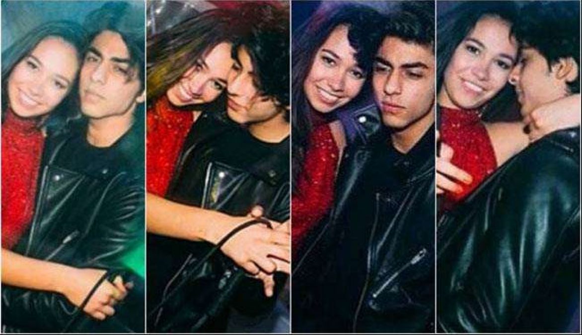 This Mystery Girl gets cosy with Shah Rukh Khan's Son, Know who she is!