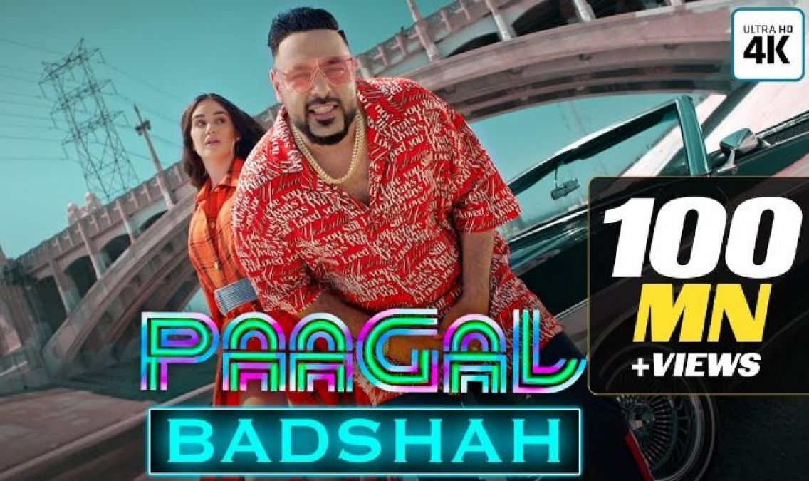 Pagal: Seeing so many views on his new song, rapper Badshah went crazy!