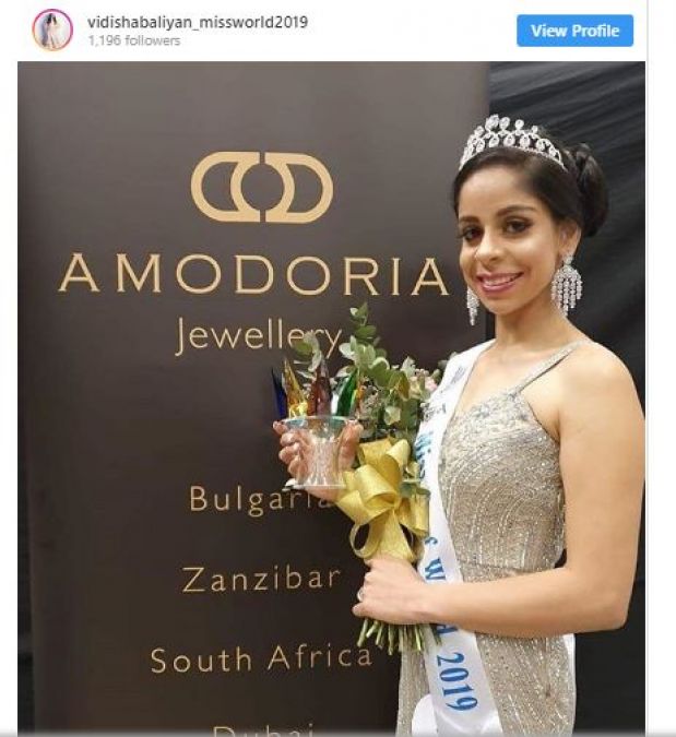 21-year-old Vidisha creates history by becoming the first Indian to win the Miss Deaf World Pageant!