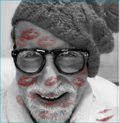 अमिताभ बच्चन ने शेयर किया KISS फिल्टर वाला फोटो, कैप्शन ने बनाया ख़ास