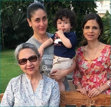 Taimur's aunt shares unseen picture of him