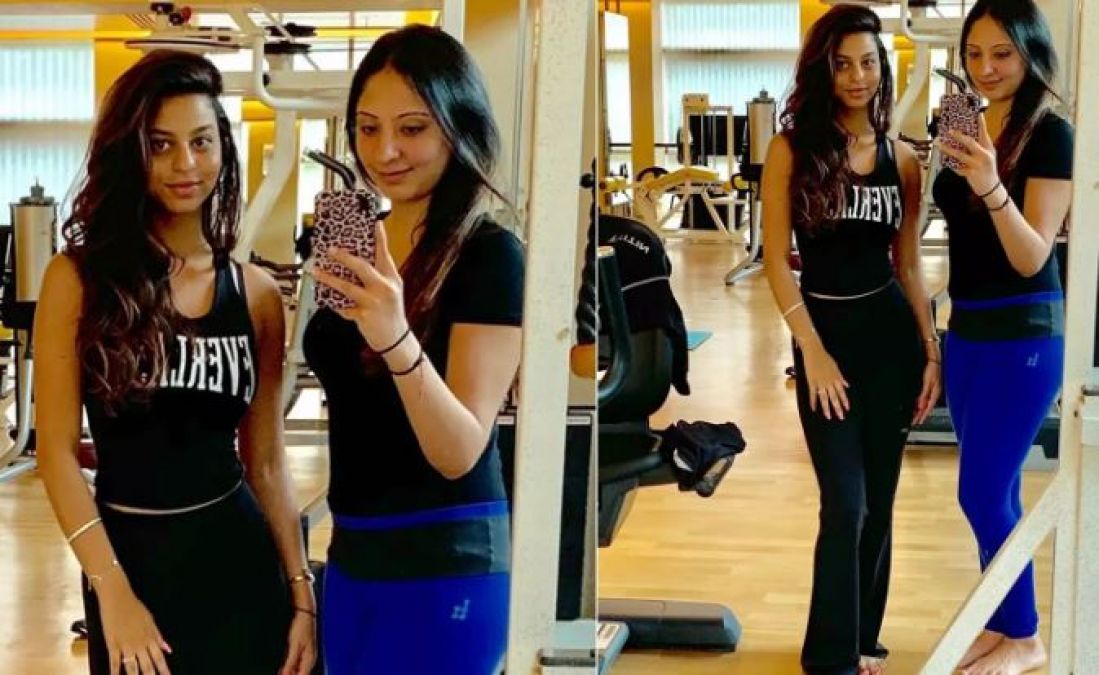 So now King Khan's daughter Suhana is also enhancing her dancing skills!