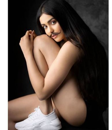 This Actress shared a picture with Moustaches, trollers termed her as mad!