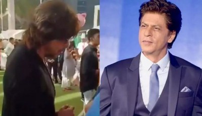 अंबानी पार्टी में शाहरुख खान को देख उड़े फैंस के होश, बदले लुक में आए नजर