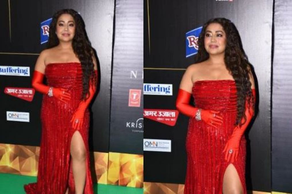Neha Kakkar was seen with increased weight in Shimri gown, users said - ' I am sure pregnant'
