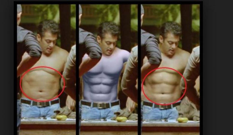 Salman talks on his six pack abs
