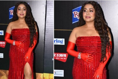 Neha Kakkar was seen with increased weight in Shimri gown, users said - ' I am sure pregnant'