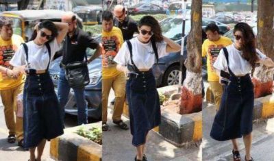 Jacqueline Fernandes reaches the Director's place with her Father! know why
