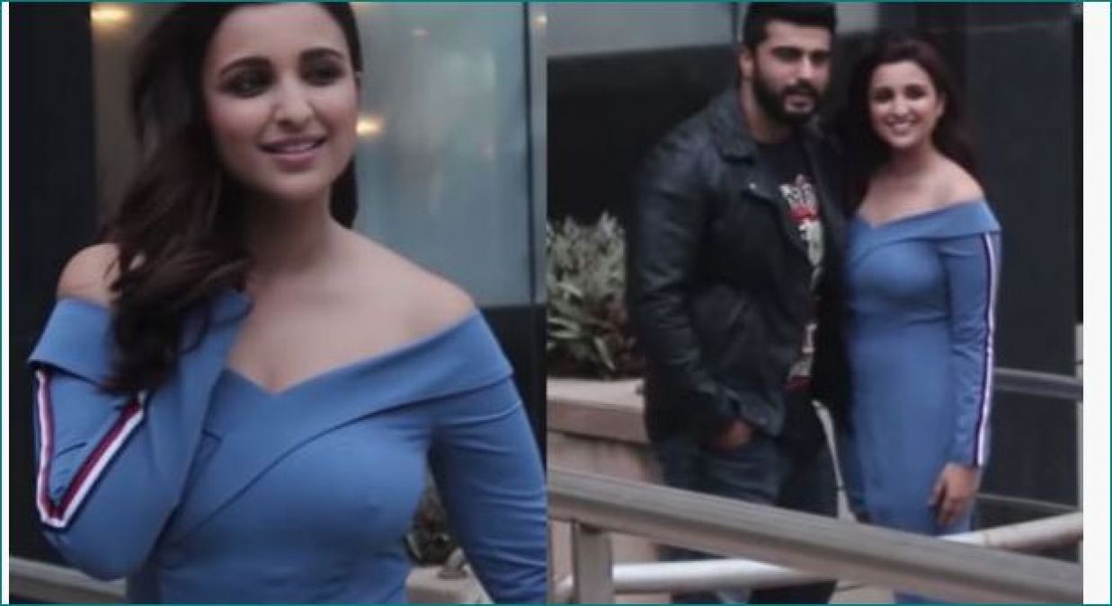 Parineeti felt victim to Oops Moment due to tight dress