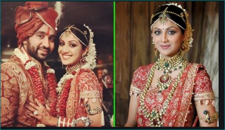 Shilpa Shetty wore saree worth 50 lakhs at her wedding
