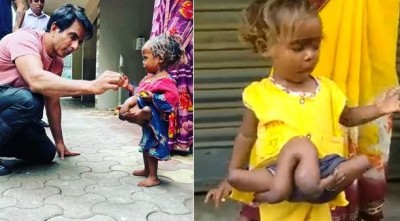 Sonu Sood becomes Messiah for 4 hand-legged baby girl