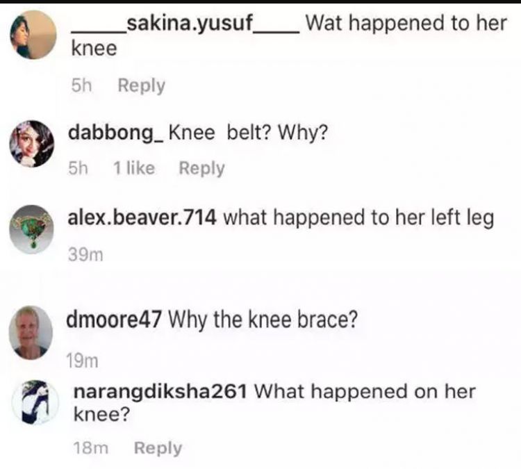 Fans shocked to see PeeCees Knee injury; ask questions!