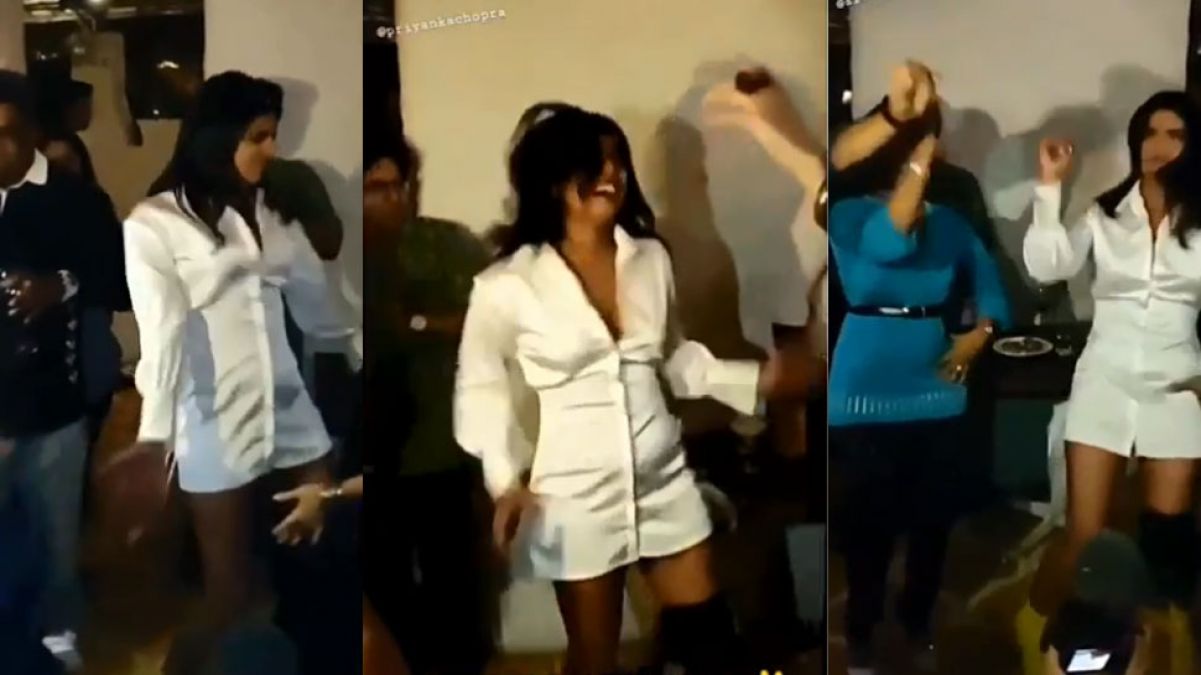 VIDEO: Priyanka Chopra dances fiercely despite her deep injury in the knees!