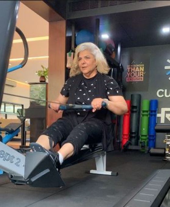 Video: Hrithik Roshan's mother is no less than a fitness freak!