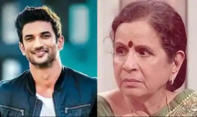Usha Tai Sushant's on-screen mother completely broken hearing about his suicide