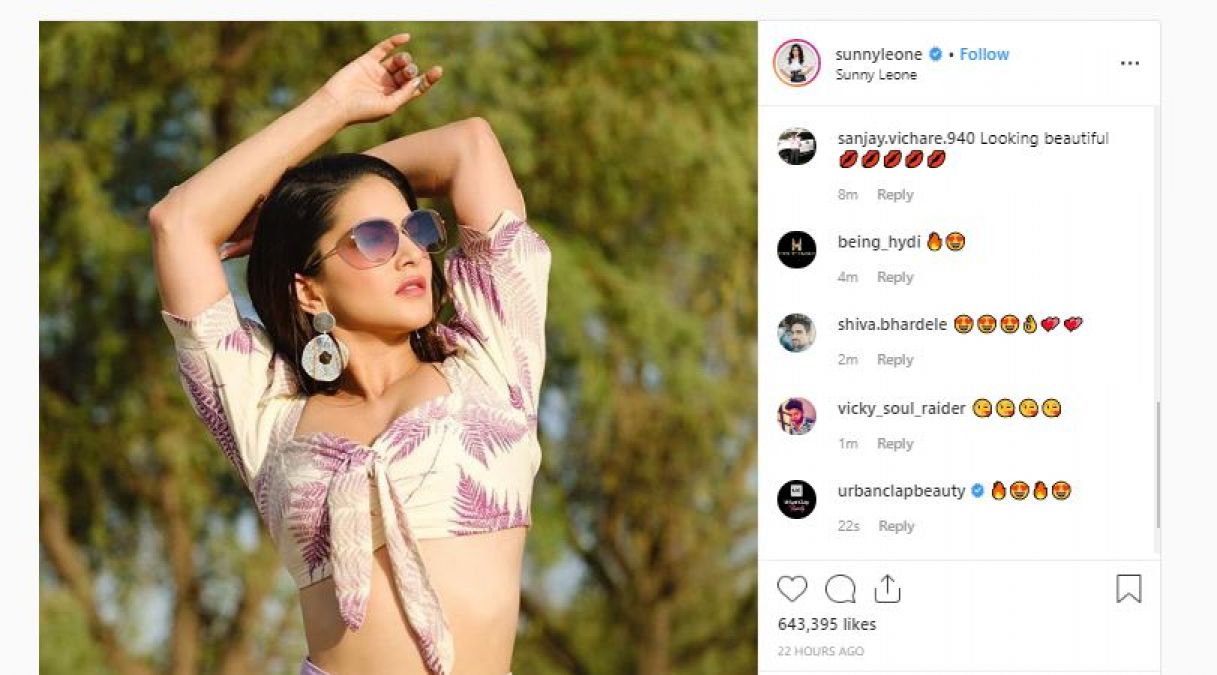 Sunny Leone won the hearts of the netiznes with her new photo, check it out here