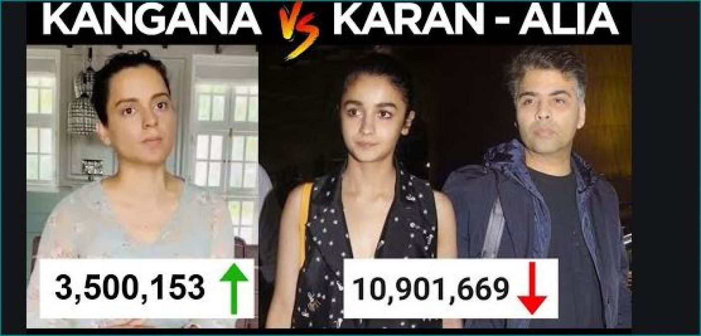 Karan, Alia, Salman lose followers after Sushant demise, Kangana becomes queen