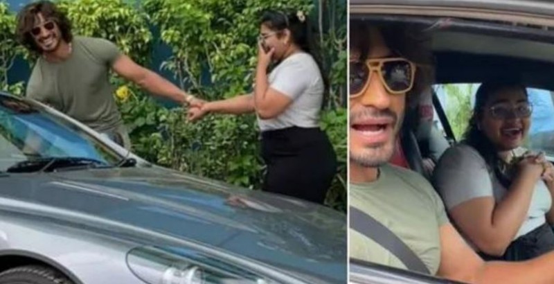 Video: Vidyut Jammwal did something like this with the female fan that the viewers were blown away