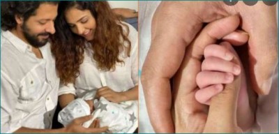 Neeti Mohan with husband Nihaar Pandya share glimpse of newborn son