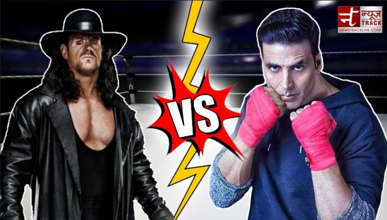 The Undertaker challenges Akshay Kumar to fight, actor gives funny reply