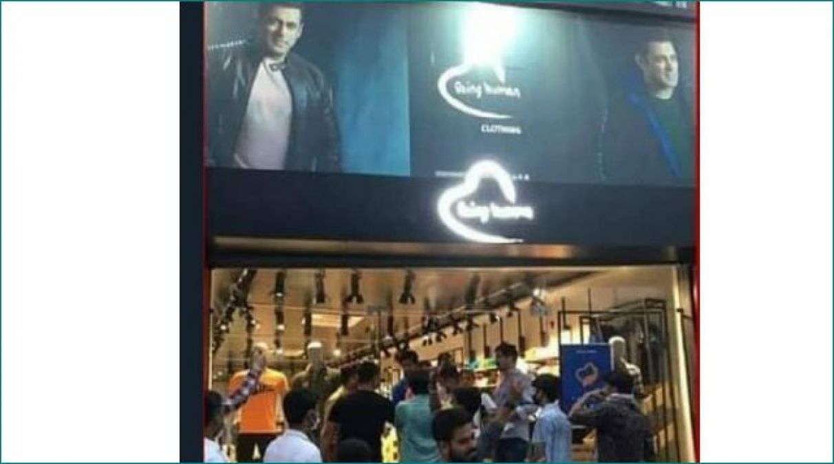 Sushant's fans rage at Being Human store, torn posters of Salman