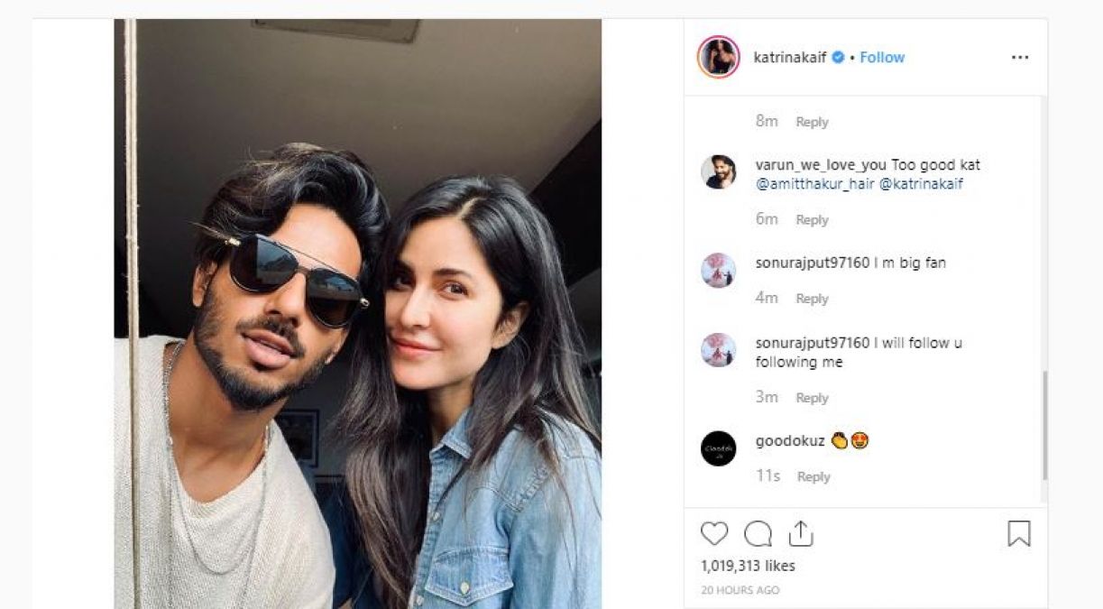 Katrina posts picture with an unknown person; read Deepika's comments!