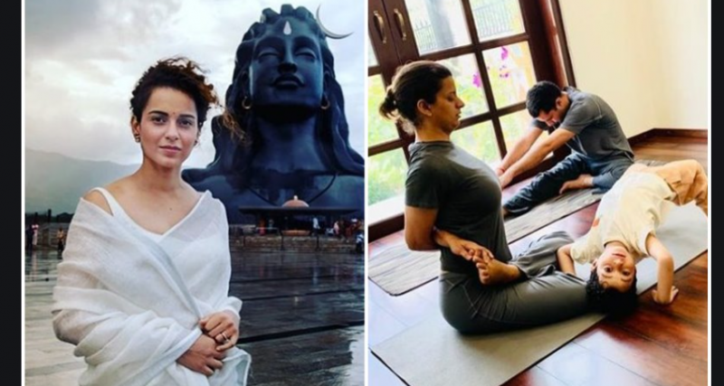 Kangana's sister Rangoli's eyesight returned by doing yoga, Adakra shares story