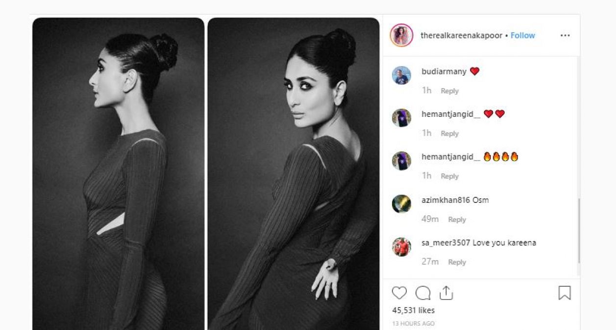 Black & White Photo From Kareena's Instagram handle is the next trend!