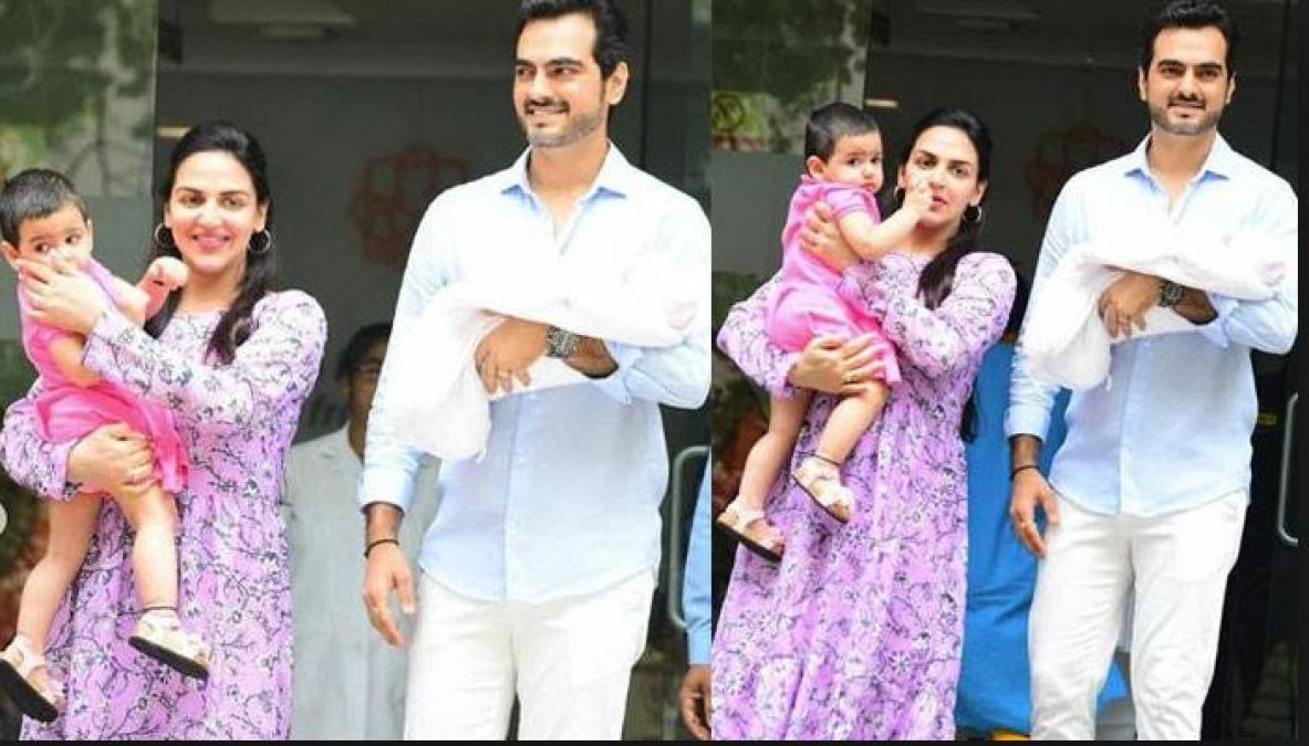 Soon after the birth of the second daughter, Esha Deol did this!