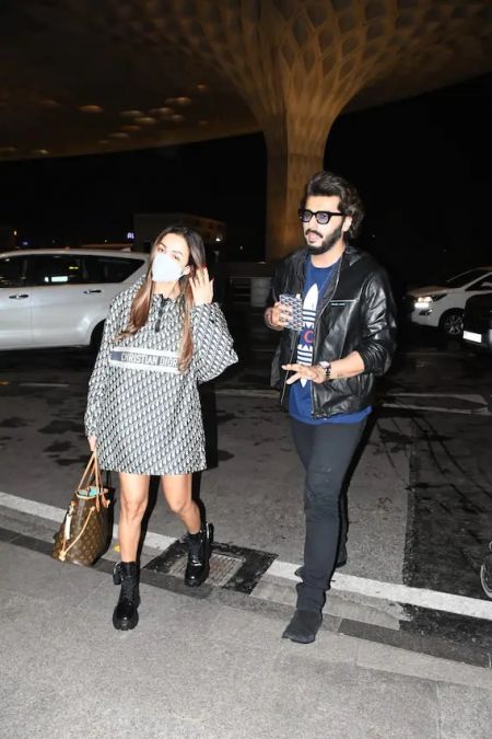 Lovebirds leave for vacation ahead of Arjun's birthday