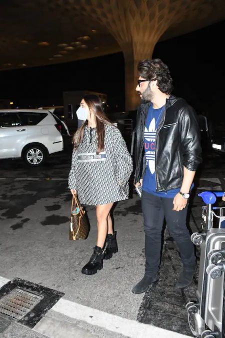 Lovebirds leave for vacation ahead of Arjun's birthday