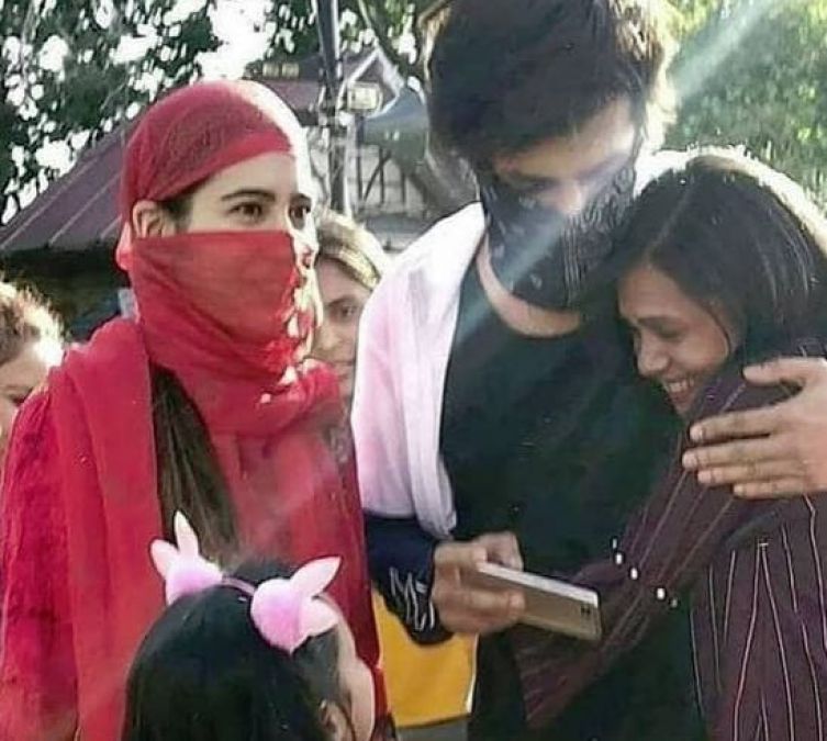 Karthik and Sara spending time together in the valleys of Himachal Pradesh