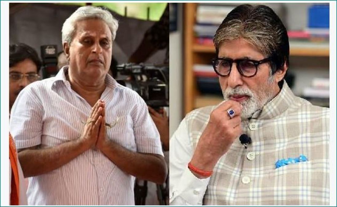 Foreign Minister's husband asks Amitabh Bachchan to restore order in Bollywood