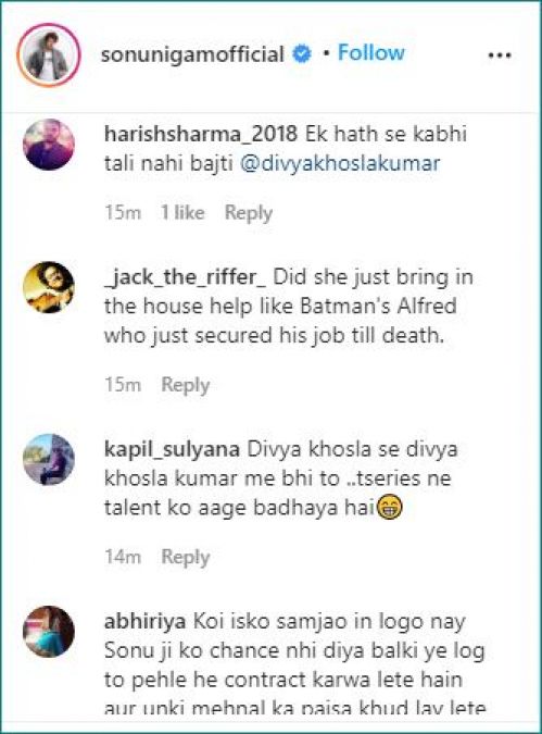 Divya trolled on speaking out against Sonu Nigam, trollers said 'Didi gone mad'