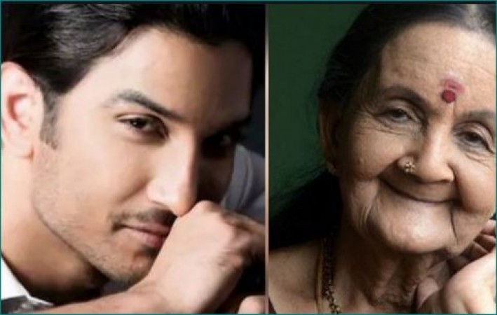 Video: Sushant danced with his grandmother during shooting of 'Dil Bechara'