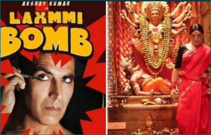 It was not easy for Akshay to become 'Lakshmi Bomb', the saree used to open again and again