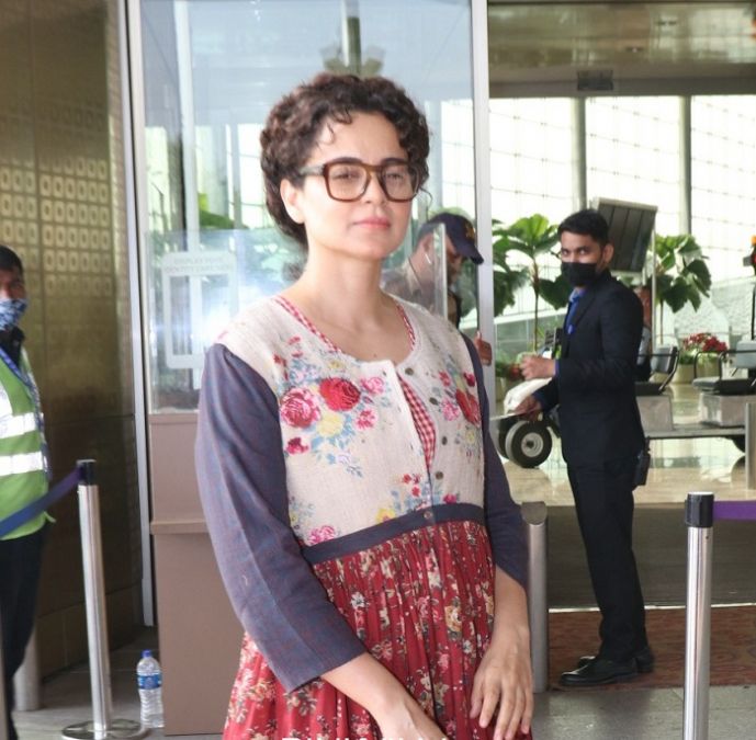 Kangana looked more beautiful in a floral maxi dress