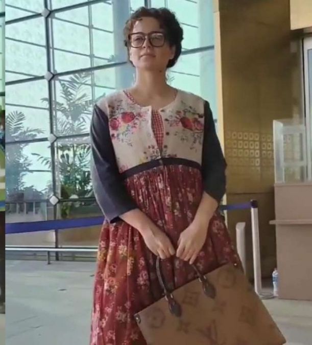 Kangana looked more beautiful in a floral maxi dress