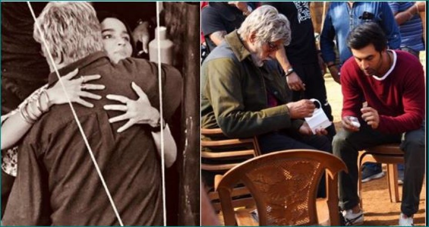 आलिया भट्ट को गले लगाकर अमिताभ बच्चन ने की तारीफ़