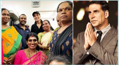 Did Akshay Kumar donate one and half crores to transgenders for his film promotion?