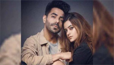 Did Aparshakti Khurana take a break from the shoot to attend his wife's event?