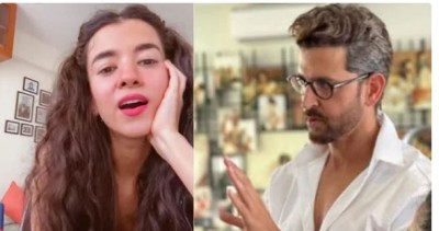 Hrithik Roshan comments after watching girlfriend's video, gets cute reply