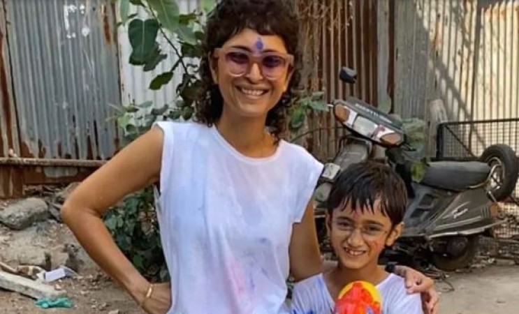Aamir Khan's family celebrated Holi fiercely, see pictures