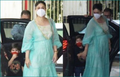 Taimur Ali Khan collided accidentally with glass gate, started shouting
