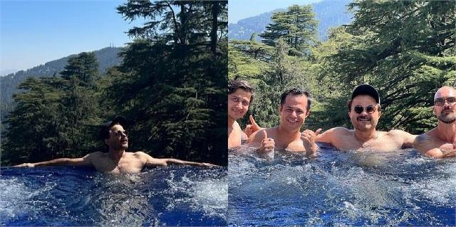 Anil Kapoor enjoying vacation with friends in Shimla