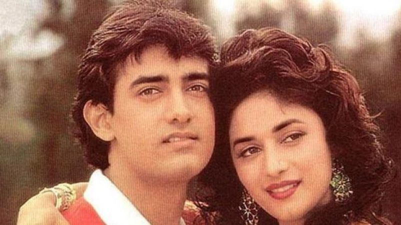 आमिर के जन्मदिन पर माधुरी को याद आए पुराने दिन, किया खास अंदाज में विश